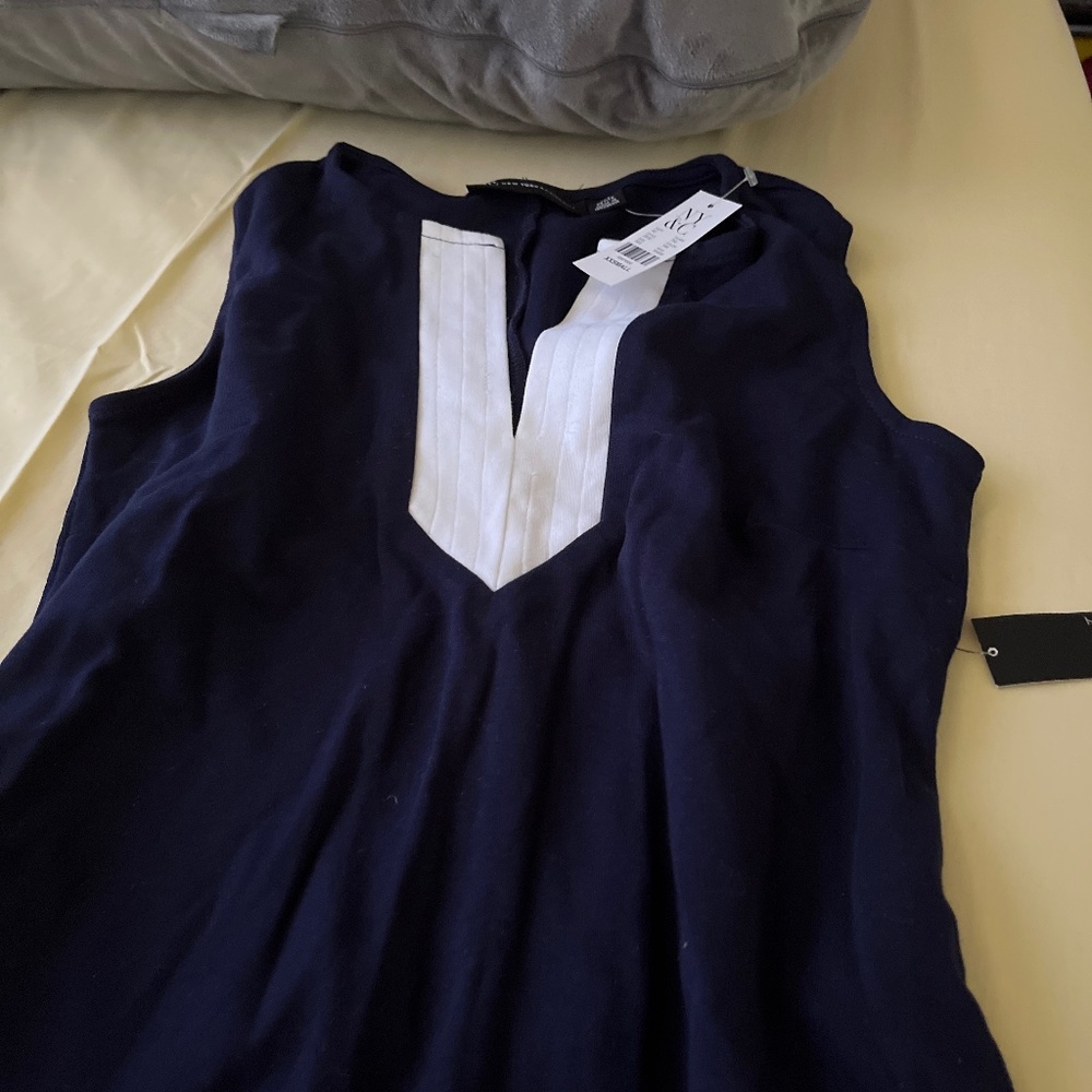 Navy New York and Company dress